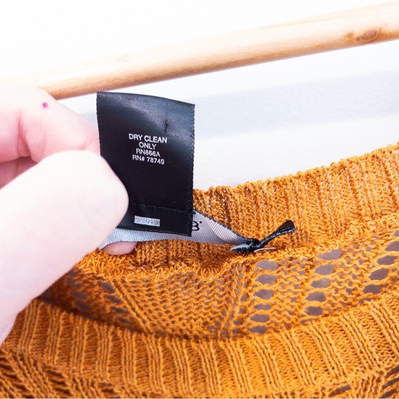 Arden B Silk Blend Open Weave Dolman Sleeve Sweater Size Large - Picture 4 of 8